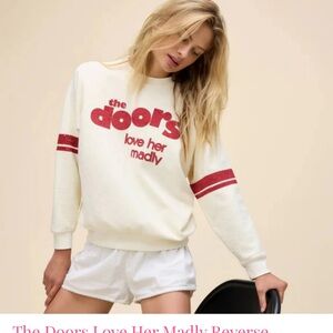 Daydreamer: The Doors Love Her Madly Reverse Crew Sweatshirt  NWOT Size L